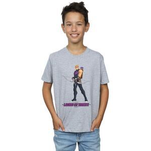 Hawkeye Boys Locked On Target T-Shirt / Sports Gray